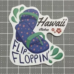 【MMM-7】防水ステッカー ハワイ Hawaii アメリカ 旅行 南国