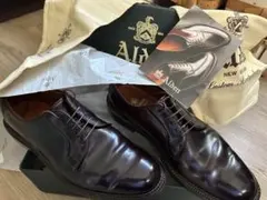 極美品★Alden★990★コードバン★9.5サイズ★バーガンディ★オールデンのサムネイル