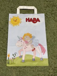 HABA ショップ袋 ユニコーンと恐竜