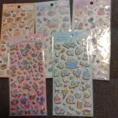 【正規品５枚】クーリア　めちゃキラシール　フェイバリットチューズシール