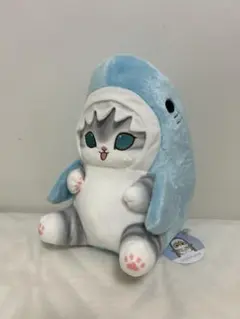 mofusand パステルサメにゃんBIGぬいぐるみ　ブルー