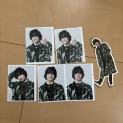 Runway 特典 佐野晶哉 フレークシール 証明写真セット