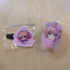 からぴち のあさん おくるみチャーム 前髪クリップセット