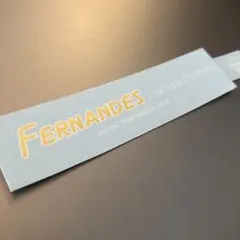 FERNANDES ＬＩＭＩＴＥＤ　ＥＤＩＴＩＯＮ　ウォータースライドデカール