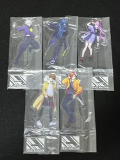 クレイジーラクーン　一番くじ アクリルスタンド　5種セット　まとめ売り