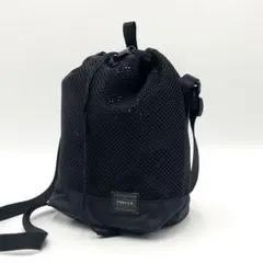 現行/美品 ポーター スクリーン ドローストリングバッグ ショルダー メッシュのサムネイル