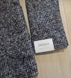 BRERAS GlenPlaid　ネービー　テーラードジャケット 秋冬