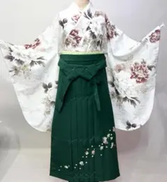 二尺袖 着物袴 フルセット ボヌールセゾン 袴色選択可 ショート丈 矢羽 