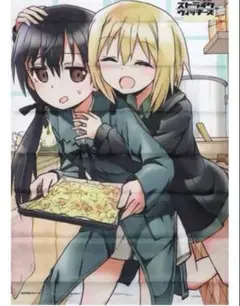 ストライクウィッチーズ　B2布ポスター　アマゾン購入特典