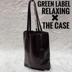 green label relaxing レザー トートバッグ ブラック 黒 - メルカリ