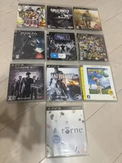 PS3 ソフト 10本セット まとめ売り　一部ジャンク品
