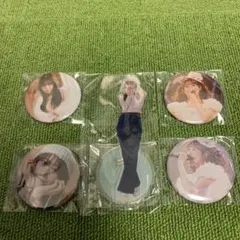 櫻井優衣　生誕ラッフル　アクスタAと缶バッジ4個セット