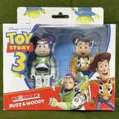 BE＠RBRICK 100％ トイストーリー3 バズ＆ウッディ ベアブリック