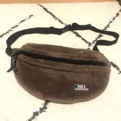 MEI メイ coen別注ボアフリースボディバッグ ウエストポーチ コーエン