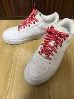 Nike Air Force 1 ホワイト Supremeシューレース