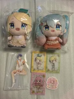 フリューくじ D賞 初音ミク 鏡音リン E賞 KAITO G賞 クリアカード