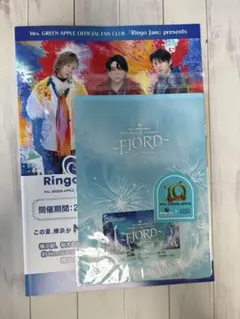 ミセスグリーンアップル　Mrs. GREEN APPLE 一日乗車券　ステッカー