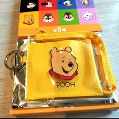 【プーさん】 ディズニーキャラクター シークレットウォレット カラビナ付き