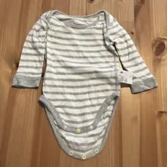UNIQLO ボーダーロンパース　70