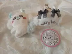 モモンガ　ぬいぐるみクリップ・がまぐちさいふ　ちいかわ