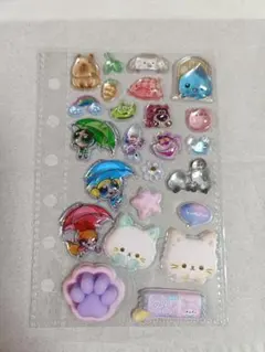 シール帳　おすそわけ　ボンドロ　プチドロ　肉球シール　クーリア