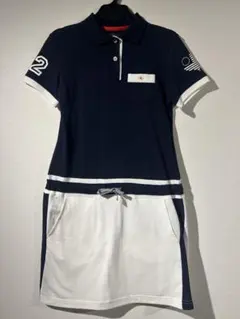 キャロウェイ　ネイビー ポロワンピース レディース