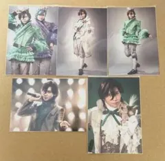 01　劇団シャイニング　 染谷俊之　ブロマイド　5枚セット