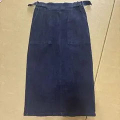 ikka デニムタイトルスカートのサムネイル