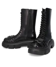 dior homme ディオールオム 08A/W ベルクロストラップブーツ 43 - メルカリ