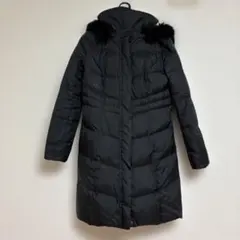 INDIVI ブラック ダウンジャケット 36