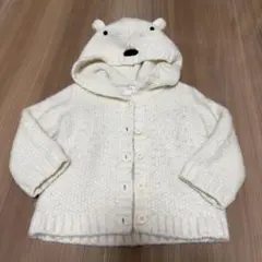 baby GAP クマ耳付きニットセーター 12-18ヶ月
