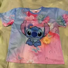 スティッチ キャラクタープリント Tシャツ〜新品未使用品〜サイズM〜両面プリントのサムネイル