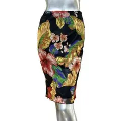 INGNI カラフルハイビスカス花柄タイトスカート