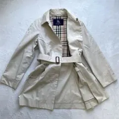 バーバリーロンドン　トレンチコート　ベルト　ノバチェック　ベージュ　40 L