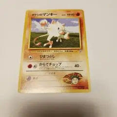 ポケモンカード マンキー ○ 拡張パック第3弾 海からの風 054/087