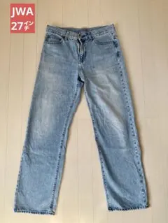 UNIQLO JW ANDERSON ストレートジーンズ 65BLUE 27in