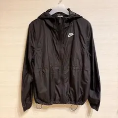 NIKE ナイキ ナイロンジャケット ウインドブレーカー ブラック Sサイズ