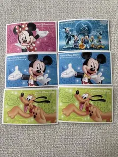 使用済み　東京ディズニーリゾート 株主用パスポート 6枚セット
