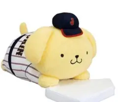 ポムポムプリン サムライジャパンサンリオくじ ヘッドスライディング抱き枕A賞