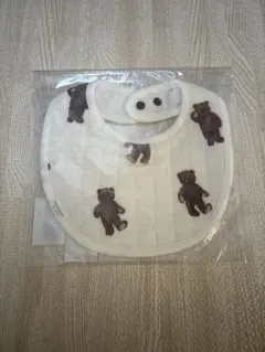 【新品】ジェラートピケ スタイ くま ベア よだれ掛け