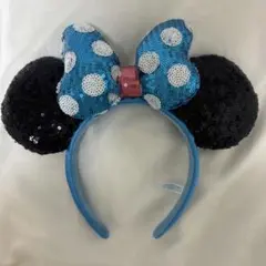 ミニー　スパンコールカチューシャ