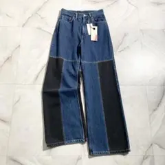 A18515 未使用品 コトハヨコザワ 24AW パネルドジーンズ M