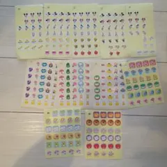 キャラクターステッカーシートセット 10枚