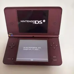 【動作確認済】ニンテンドーDSi LL ワインレッド 本体 純正充電器・ペン付き