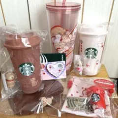 スターバックス　バレンタインセット2025 2026タンブラーカップ　コースター