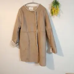 LADY LUCK LUCA ムートンコート ベージュ