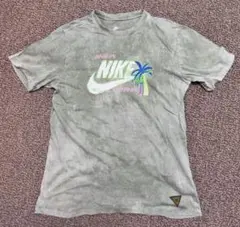 NIKE パームツリー プリント Tシャツ グレー