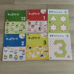 こどもちゃれんじ　キッズワーク & 思考力くんぐん セット