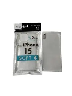 iPhone15 スマホケース&画面保護シート　セット