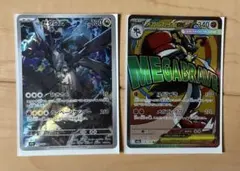 ポケモンカード Nのゼクロム AR メガルカリオEX 2枚セット